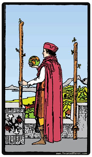 dos de bastos tarot|TAROT DOS DE BASTOS. Descubre su significado。